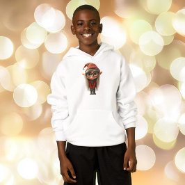 Camiseta Hoodie do Elf Boy de Natal