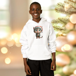 Camiseta Hoodie do Elf Boy do Natal Inocente