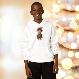 Camiseta Hoodie do Elf Boy Feliz de Natal