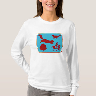 Camiseta Hoodie do esquilo