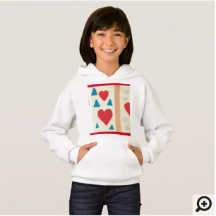Camiseta Hoodie do Hanes ComfortBlend das meninas