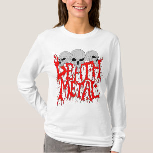 Camiseta Hoodie do metal da morte