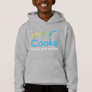 Camiseta Hoodie do velo do logotipo de Cooke dos MIÚDOS,