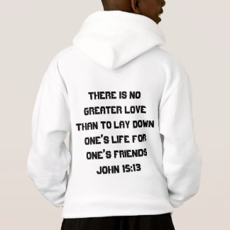 Camiseta Hoodie dos meninos do 15:13 de John