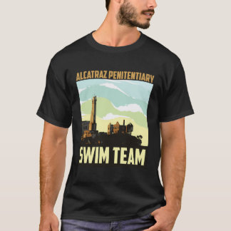 Camiseta Hoodie, Equipe Penitenciária de Natações Alcatraz,