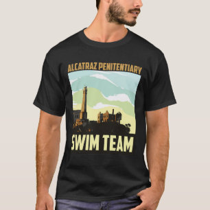Camiseta Hoodie, Equipe Penitenciária de Natações Alcatraz,