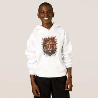 Camiseta Hoodie for Unisex I Tiger Animal Art Hoodie