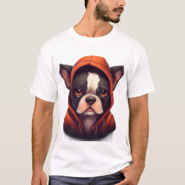 Camiseta Hoodie Frenchie: Muito Legal Escola de Peles!