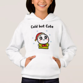 Camiseta Hoodie Frio, mas Bonito - Engraçada Camisola de in