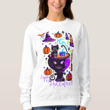 Hoodie Gato-De-Ova-De-Ova-De-Ova-De-Ova-De-Hallowe