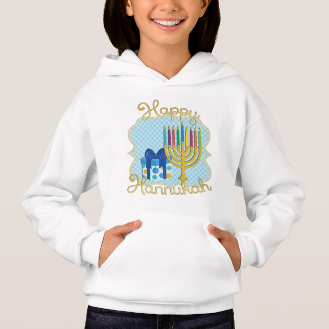 Camiseta hoodie Hanukkah (Frente)
