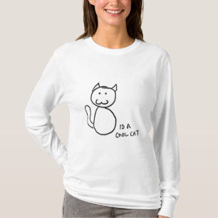 Camiseta Hoodie legal do gato