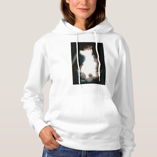 Camiseta "Hoodie Personalizado Exclusivo - Design de Negrit (Frente)