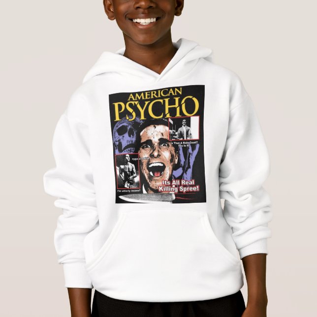 Camiseta Hoodie psicopata (Frente)