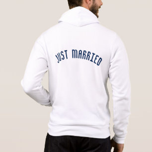 Camiseta Hoodie Recem casados masculino