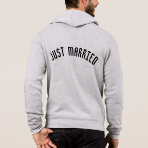 Camiseta Hoodie Recem casados masculino