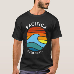 Camiseta Hoodie Retro Wave Pacifica California
