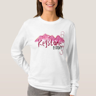 Camiseta Hoodie Rosa-Rosa do Colorado Keystone