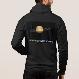Camiseta Hoodie Saturno do OuterSpaceCafe