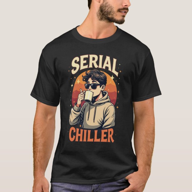 Camiseta Hoodie Serial Chiller (Frente)
