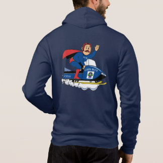 Camiseta Hoodie Snowmobile da Equipe PBR