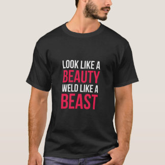 Camiseta Hoodie Soldadora De Mulheres Parece Uma Soldadura