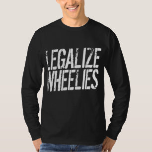 Camiseta Hoodie Stunt Wheelie Motorbike Gift ou Tratar