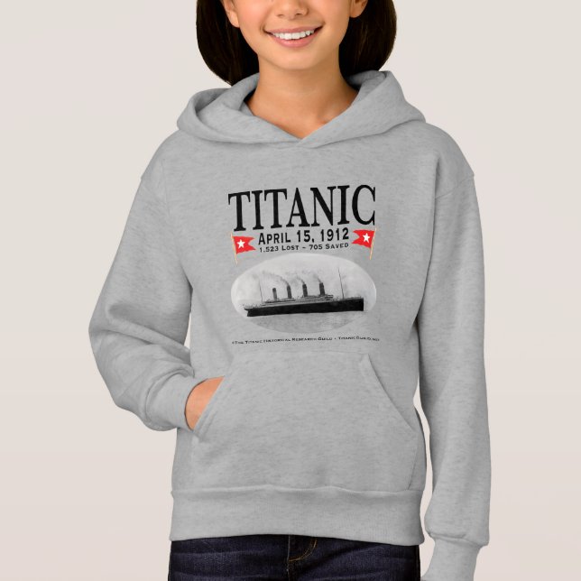 Camiseta Hoodie Titanic Ghost Ship (Frente)
