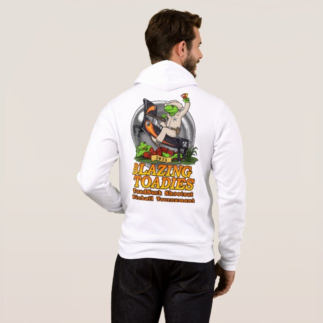 Camiseta Hoodie ToadSuck Shootout 2023 (Parte Traseira Completa)