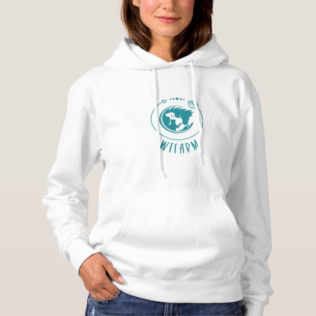 Camiseta Hoodie WTFarm (Frente)