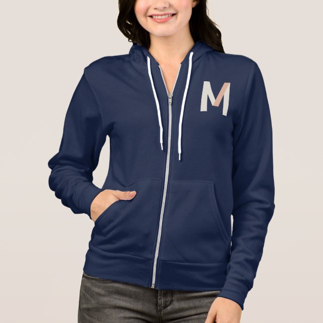Camiseta Hoodie Zip-Up (Frente)
