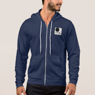 Camiseta Hoodie Zipper do Design Retroativo do BAS
