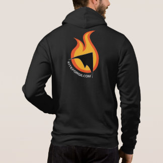 Camiseta Hoodie Zippered (Logotipo da Forja Kite)