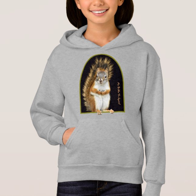 Camiseta Hoodies para crianças e jovens. Muitos tamanhos e  (Frente)
