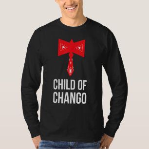 Camiseta Hoodoo Yoruba Filho De Deus Africano De Chango Ori