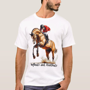 Camiseta Hoofbeats e Heartbeats. Jockey Raci Profissional