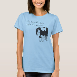 Camiseta Hoofprints em seu coração