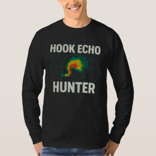 Camiseta Hook Echo Hunter   Radar de Chaser de Tempestade