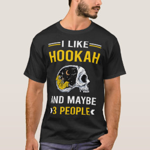 Camiseta Hookah Smoking Shisha Waterpipe Pipe