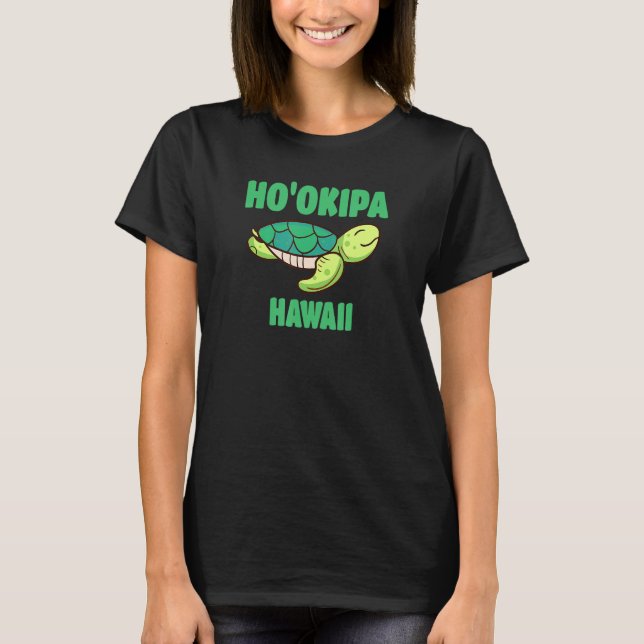 Camiseta Hookipa Hawaii - Tartaruga do Mar Themed T (Frente)