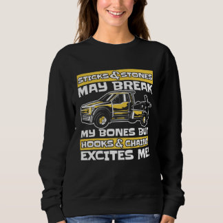 Camiseta Hooks And Chains Excites Me Driver Operator Tow Tr
