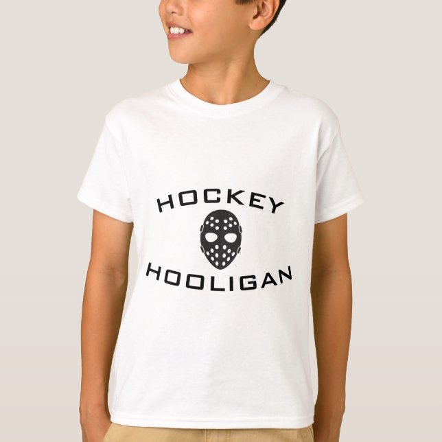 Camiseta Hooligan do hóquei (Frente)