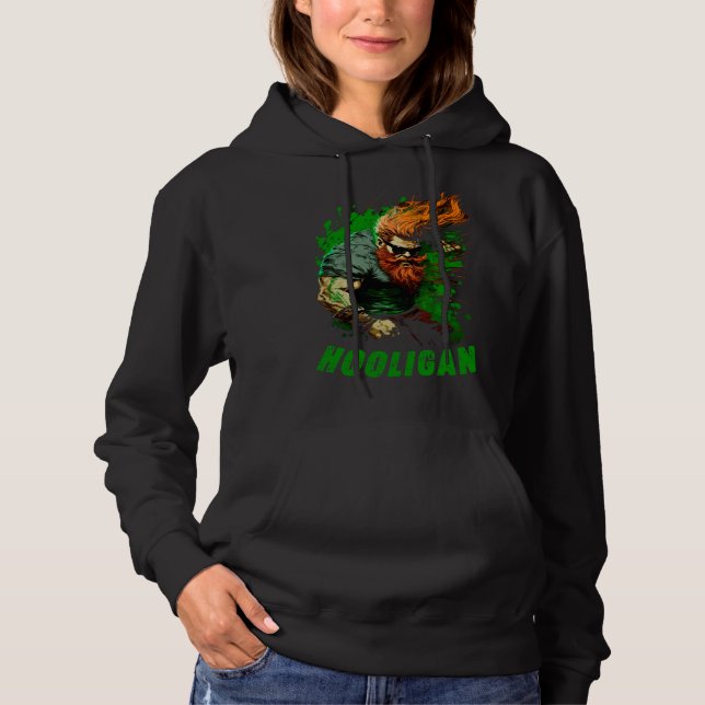 Camiseta Hooligan Irish Leprechaun (Frente)