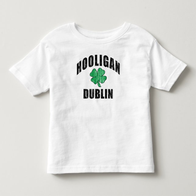 Camiseta Hooligan irlandês Dublin (Frente)