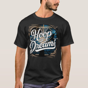 Camiseta Hoop Drery Starry Night Basball Design