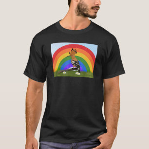 Camiseta Hoopoe Rainbow Bird Birdlover Biologis