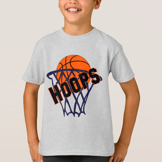 Camiseta Hoops Basball e Net Boys Tee (Frente)
