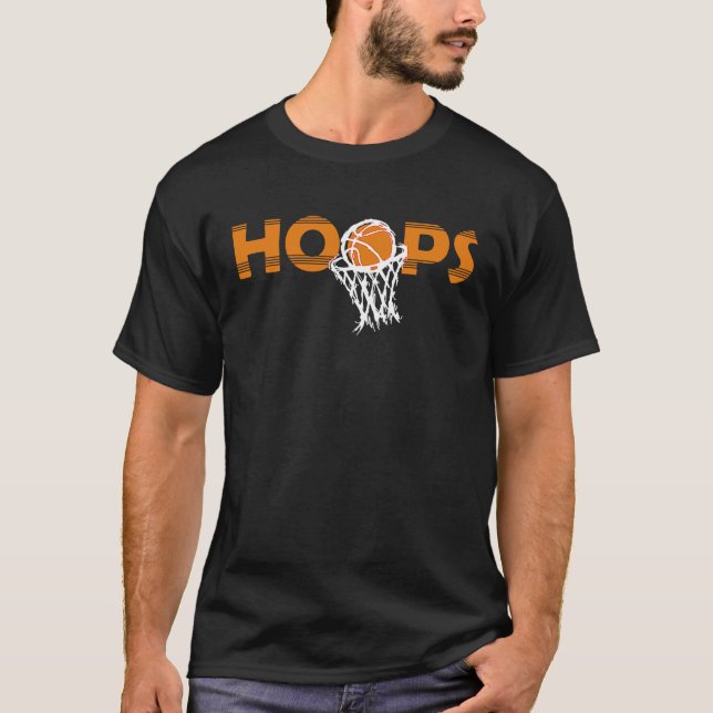 Camiseta Hoops College March Basketball Madness Tournament  (Frente)
