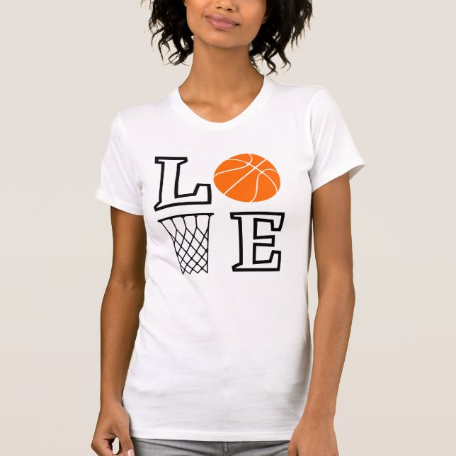 Camiseta Hoops de basquete, Presente de Jogador de Basquete (Frente)