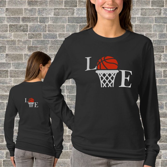 Camiseta Hoops de basquete, Presente de Jogador de Basquete (Criador carregado)